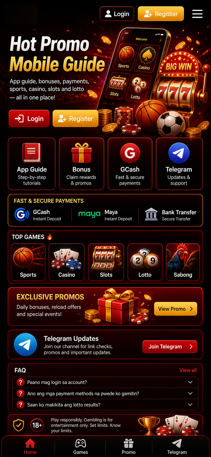 Buenas Philippines hot promo guide visual